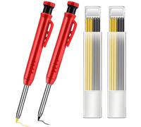 Crayons Mécaniques De Charpentier, Couleur Unie, Ensemble De Crayons Automatiques Pour Dessin, Fabrication De Gribouillages, Travail Du Bois