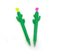 Crayons Mécaniques Mignons Cactus Carotte Maïs 0.5/0.7mm, 2 Pièces, Crayons Automatiques École Bureau Stylo De Presse Kawaii Cadeaux Pour Enfants