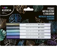 Crayons métalliques 5 couleurs PMA5KKA Kidea