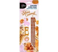 Crayons parfumés au caramel salé avec gommes - La créativité au bout des doigts ! Découvrez le goût du dessin aromatique et créez avec plaisir !