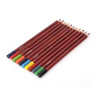 Crayons Pastel, Crayon Ensemble pour Dessiner des de Charbon de Bois Pastel Craie à Charbon de Bois 12 Pc (Couleur de paysage rose crayon)