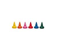 Crayons Plastique Toupie Coloris Assortis - Boite De 42