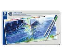 Crayons Staedtler Karato Akuereru crayons aquarelle 48 couleurs 125 M48 NEUF