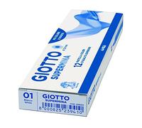 Crayons Supermina Giotto - blanc - 23900100 (conf.12)