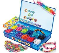 Crazart - Kk19110 - Loisirs Créatifs - Elastiques Loom - Coffret Création Recharge - 1800 élastiques