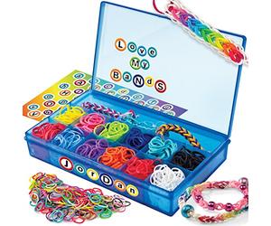 Crazart - Kk19110 - Loisirs Créatifs - Elastiques Loom - Coffret Création Recharge - 1800 élastiques