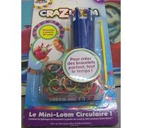 Crazart - Kk19143 - Loisirs Créatifs - Mini Loom - 4 Points De Croix - Coloris aléatoire