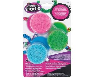 Crazart - Kkczl03 - Loisirs Créatifs - Elastiques loom - Recharge 1 - 3 Couleurs