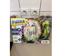Craze 200 Pi Ces Magic Forest Enfant 8 Ans Licorne Animaux Puzzle 3d 30257 Multicolore