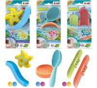 Craze Bath Set Set de Jouets de Bain avec Toboggan Aquatique, Pataugeoire, Étoile de mer, Epuisette - Jouet Bain Enfant avec Ventouse , Jouet d¿Eau interactif