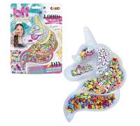 Restaurantware CRAZE BFF Blister Card - Kit Bracelet d'amitié, Perles pour bracelets enfant, Fabrication Bijoux Fille