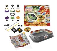 CRAZE BLADE Calendrier de l'Avent garçon & fille avec Toupies de combat BLADE - Calendrier de l'Avent Jouet avec arène de combat, lanceur et toupie - Calendrier de Noël pour garçons et filles