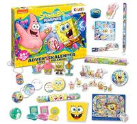 CRAZE Bob l'Éponge Calendrier de l'Avent Enfants, Jouets Calendrier de l'Avent Garçons & Filles avec Jouets & Accessoires Bob l'Éponge