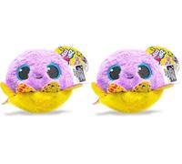 CRAZE BOUNZZ - Peluche rebondissante Mignonne pour Enfants - Animaux et Monstres en Peluche Fantaisie Moelleux à Collectionner, Jouet Squishy dès 3 Ans (Lot de 2)