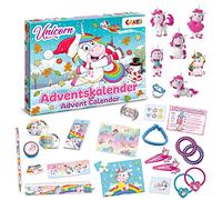 CRAZE Calendrier de l'Avent Enfant LICORNE JOUET Calendrier de l'avent Fille, Jouet Fille et Figurine Licorne