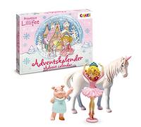 CRAZE Calendrier de l'Avent Fille PRINCESSE LILLIFEE Calendrier de l'avent Jouet avec Figurine de princesse et nombreux jouets pour enfants
