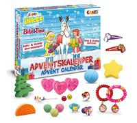 CRAZE Calendrier de l'Avent Jouet de Bain Bibi &Tina, Calendrier de l'avent Enfant avec Boules de Bain, Jouet de Bain & Bombe de bain enfant