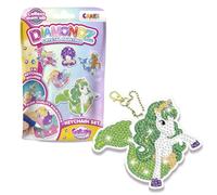 CRAZE DIAMONDZ CRYSTAL PAINTING Galupy Mermaid Kit porte-clés pour enfants - Peinture diamant - Kit de bricolage - Mosaïque pour enfants