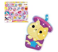 CRAZE DIAMONDZ Mega Set Sticker - Diamond Painting Set Autocollants DIY, 12 Stickers avec Strass, Kit Broderie Diamant, 15 Couleurs