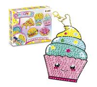 CRAZE DIAMONDZ Set Porte IY Snacks - DIY Diamond Painting Kit de bricolage porte-clés, Peinture au diamant enfants 5x pochoirs & accessoires