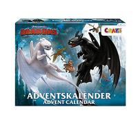 CRAZE DRAGONS 3 Calendrier de l'Avent Jouets 2021 Petits cadeaux Calendrier avent pour Enfants Figurine Dragons : Le Monde Caché 24645