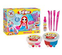 CRAZE FLO MEE Mermaid FloMee 19771 Kit de pâte à Modeler Moelleuse à Base d'eau pour Enfants