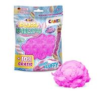 CRAZE Fluffy Mellow - Pâte à Modeler Ultra Moelleuse, 25g de pâte à Modeler Fluffy pour Enfants dans Un Sachet refermable, 4X Variantes de Couleurs