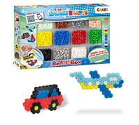 Craze Perle a Coller Splash BEADYS Recharge de Perles d'eau XXL Bricolage Garçon Perle a Repasser sans Repassage Loisir créatif Perle Enfant Fluorescente 10006