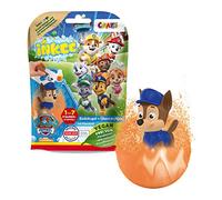 CRAZE INKEE PAT PATROUILLE | Bombe de bain enfant PAT PATROUILLE Boule de bain avec jouet Pat patrouille à l'intérieur , à l'huile d'amande douce, testé dermatologiquement