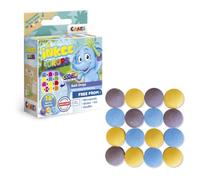 CRAZE INKEE Set de 16x Boules de bain 3 couleurs Bombe de bain à mélanger Apprentissage des couleurs Bain moussant enfant 43943