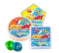 CRAZE JUMPUTTY Pâte à modeler rebondissante 1 boîte Pate intelligente à emporter 4 couleurs 15g Pate a modeler enfant 2 ans Pate Polymere Activites manuelles pour enfants 18675