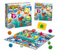 CRAZE Kitchen Escape - Jeu de société Enfant avec de la pâte à Modeler pour Toute la Famille, Jeu de Plateau à partir de 8 Ans, Destruction Oignons