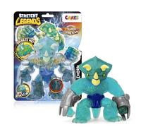 Craze Legends - Stretchy Battlehorn Figurine d'action Super Extensible avec Slime à l'intérieur & Super pouvoirs, Super Héros Visqueux & élastiques