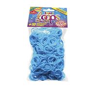 CRAZE LOOPS BAG 600 | Sachet de 600 Elastiques pour Bracelet à tisser et 30 Fermoirs , Kit DIY Fabrication Bijoux Enfant
