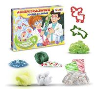 CRAZE Magic Dough Calendrier de l'Avent de Jouet 2024 Calendrier de l'Avent enfant Pate a modeler pour Enfant 3 ans et + Cadeaux Noël Anti Stress Jeux garcon et fille