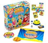 Craze MAGIC DOUGH Jeu de société Tick Tack Dough avec pâte à Modeler, Jeu de Plateau pour Toute la Famille, 2+ Joueurs
