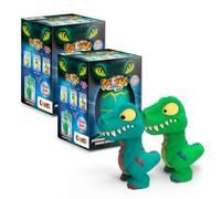 CRAZE Magic Growing Egg Pack de 2 - Oeuf Dinosaure à Éclore dans l'Eau - 2X Oeufs Surprises avec Figurine Dinosaure - Jouet 46210