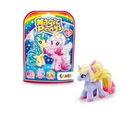 CRAZE Magic PONYS - 1x Figurine de Poney avec Tatouages Magiques & Accessoires, 18x Poneys Magiques à Collectionner, Figurines pour Enfants de Petit poneys