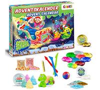 CRAZE Magic Slime Calendrier de l'Avent Slime Enfant, Calendrier de l'Avent Jouet Gluant Fille & Garcon
