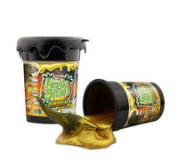 CRAZE Magic Slime DINOREX Kit Slime Enfant avec Dinosaure Jouet - Boîte de Slime 110ml - 6 Couleurs aléatoire & Figurine Dinosaure à l'intérieur, sans résidu, Facile à Nettoyer