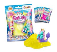 CRAZE Magic Slime GALUPY Mermaid Pack de 6 | Slime Enfant avec Jouet Licorne, 6 sachets refermables de 75ml, Slime kit coloré avec Surprise à l'intérieur - Jouet Licorne Fille