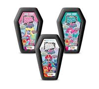 Craze Magic Slime Glam Monstars - Pack de 3 Slime Enfant avec Figurines Deerly, Querida & Bowie - Kit Slime Kawaii avec Toppings - Fille ou Garçon