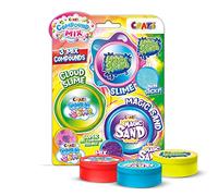 Craze Magic Slime Kit Complet avec Slim Enfant Fluffy Cloud Slime & Sable à Modeler Magic Sand Kit de pâte à Modeler & Sable Magique - Atelier créatif Enfant 40270
