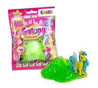 CRAZE Magic Slime Licorne - Slime Enfant 75ml dans Un Sachet à Fermeture éclair, Slime kit coloré avec Surprise à l'intérieur - Jouet Licorne Fille