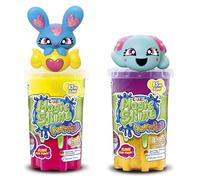 CRAZE Magic Slime YUMMIES 2er Pack | Slime pour Enfants aux Couleurs néon - 2X 85 ML avec Personnages à Ventouse, sans résidus