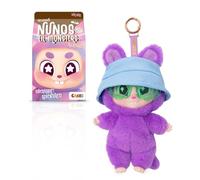 Craze Nunos Lil’ Monsters - Porte clé Peluche Surprise Enfant - 7 Personnages à Collectionner, Mini Cadeau Anniversaire Enfant, 7 Couleurs