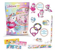 CRAZE Pochette Surprise Licorne Unicorn Surprise Bag Pochette Cadeau Licorne avec Petits Cadeaux & Fournitures Scolaire Cadeau Licorne Fille Cadeau Anniversaire Enfant 12376