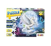 Craze Puzzle 200 pièces Moonlight Pegasus Enfant 8 Ans et + Licorne Puzzles Animaux Puzzle 3D