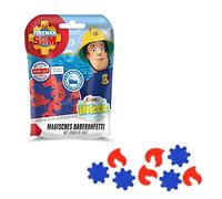 CRAZE - Sac de Confetti pour Le Bain Sam Le Pompier. Sels de Bain moussants Multi Couleur pour Baignoire ou Piscine pour Enfants et bébés