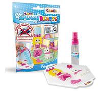 CRAZE SPLASH BEADYS Kit de Démarrage Princesse - Loisir Créatif Perle à Repasser Sans Repassage - Perle Collante à l'Eau - Bricolage Enfant 26069 Multicolore